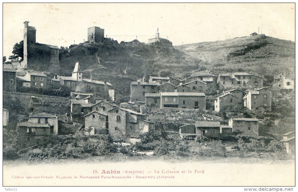 Aubin - Le Calvaire Et Le Fort - Firmi