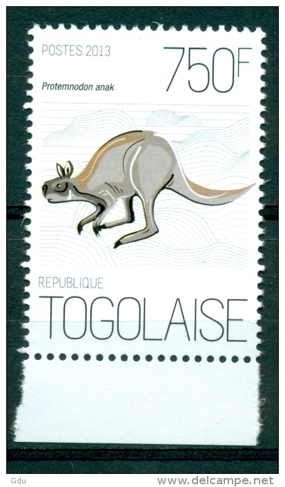 Togo 2013 " Protemnodon " Hors Série Feuillet Mnh*** - Other & Unclassified