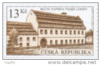 CZ 2014-807 Technical Monuments: Handmade Paper Mill In Velké Losiny, CZECH REPUBLIK, 1 X 1v, MNH - Nuevos