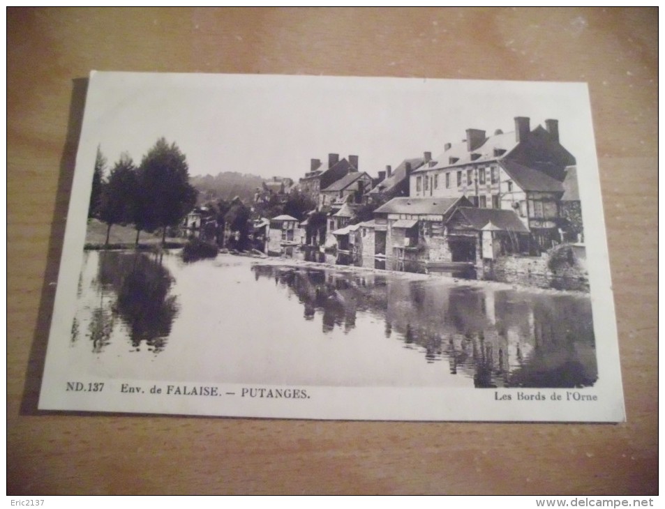 PUTANGES ; ENVIRON DE FALAISE (CALVADOS).. LES BORDS DE L'ORNE - Putanges