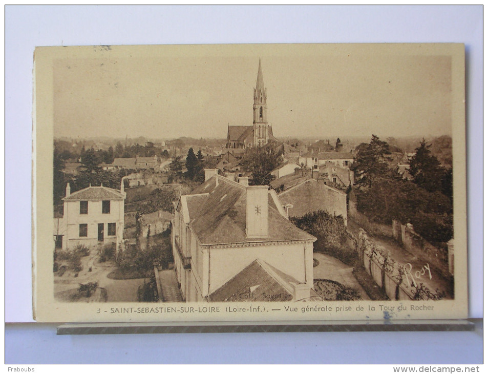 44 - SAINT SEBASTIEN SUR LOIRE - VUE GENERALE PRISE DE LA TOUR DU ROCHER - Saint-Sébastien-sur-Loire