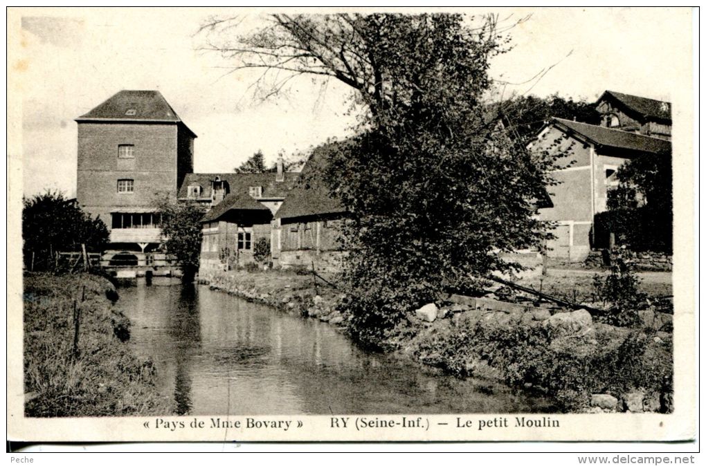 N°5821A  -cpa Ry -le Petit Moulin- - Water Mills