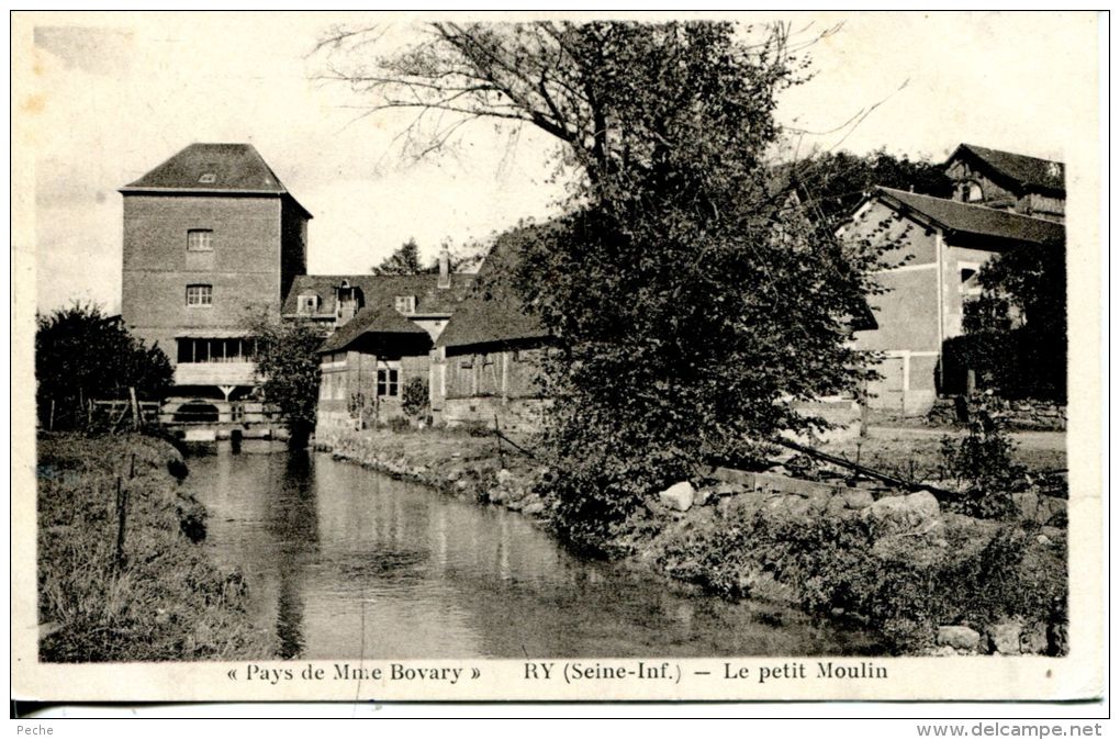 N°5821A  -cpa Ry -le Petit Moulin- - Molinos De Agua