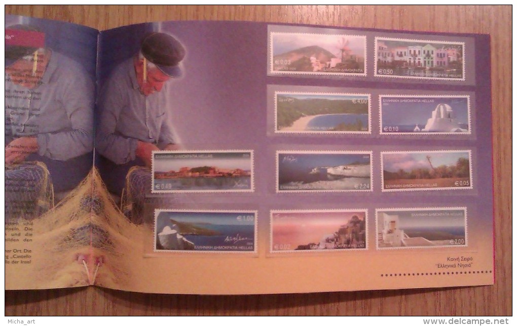 Greece 2004 Album with stamps - Complete Year Album - Official Yearbook All sets MNH