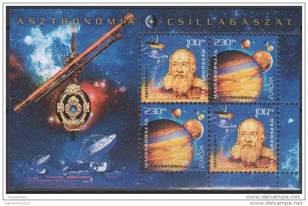 Europa CEPT 2009 HUNGARY Astronomy - Fine S/S MNH - Nuevos