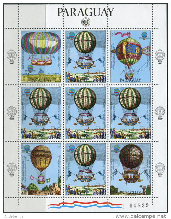 Paraguay 1983. Michel #3617-Klb. MNH/Luxe. (TS27) - Paraguay