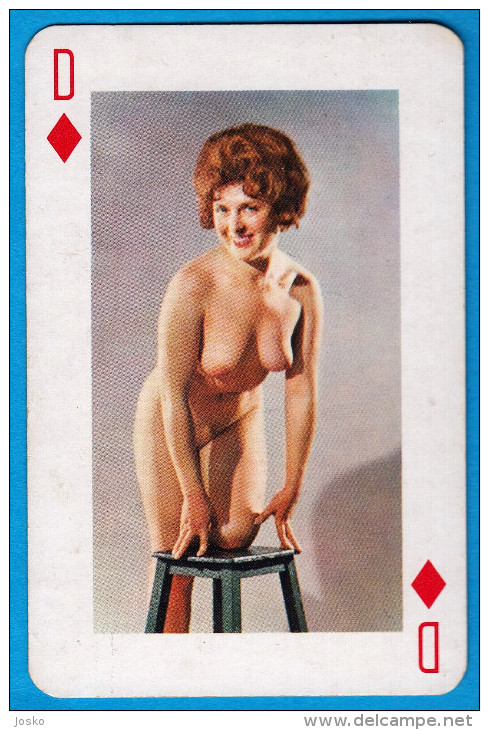 EROTIC - Vintage Single Swap/playing Card ( 1. Pcs. ) Erotique Carte à Jouer Erotik Spielkarte Erotico Erotica Erotiques - Playing Cards (classic)