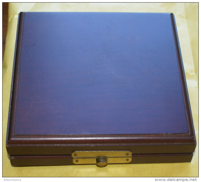 USA - ORIGINAL MEDAILLON DEPARTMENT OF DEFENSE IN A SPECIAL ORIGINAL WOODEN CASE - Altri & Non Classificati