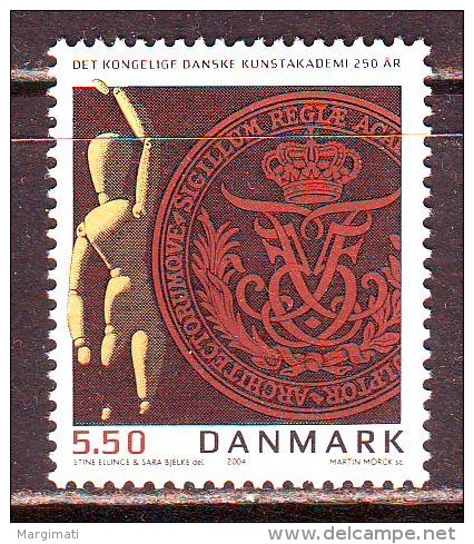 Denmark 2004 Art Academy 1v. MNH. Pf.** - Nuevos