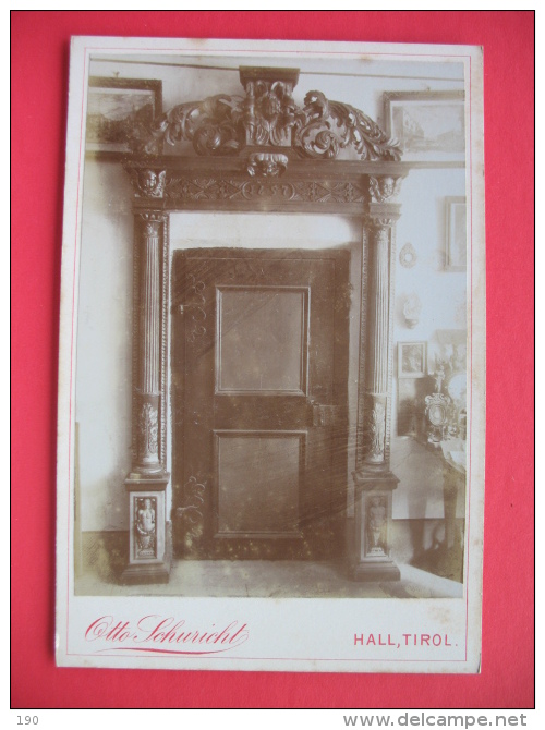HALL,TIROL,Carton Photograph Otto Schuricht - Hall In Tirol