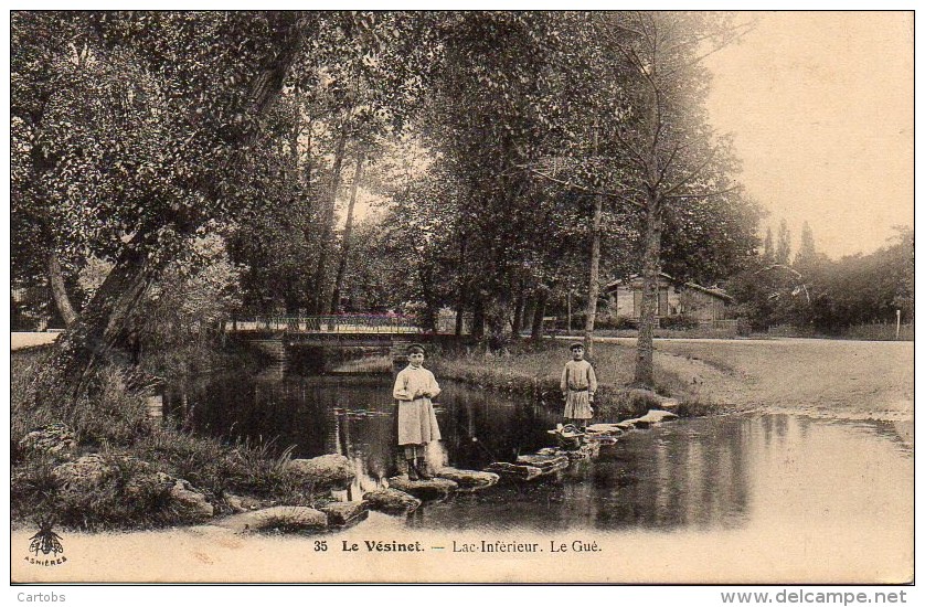 78 LE VESINET  Lac Inférieur - Le Gué - Le Vésinet