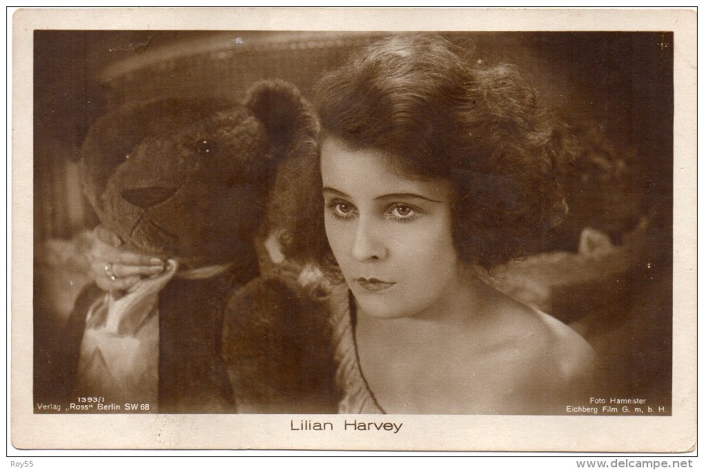 ATTRICE ATTORE LILIAN HARVEY  SPETTACOLO CINEMA - Attori