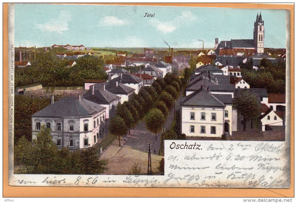 Oschatz 1901 Postcard - Oschatz