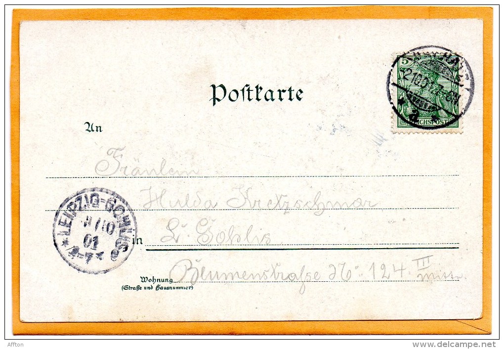 Oschatz 1901 Postcard - Oschatz