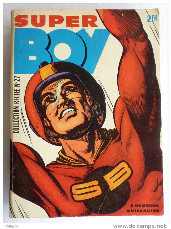 PETIT FORMAT SUPER BOY Recueil / Album 27 ( 162 - 163 - 164 - 165 - 166 - 167 ) IMPERIA - Superboy