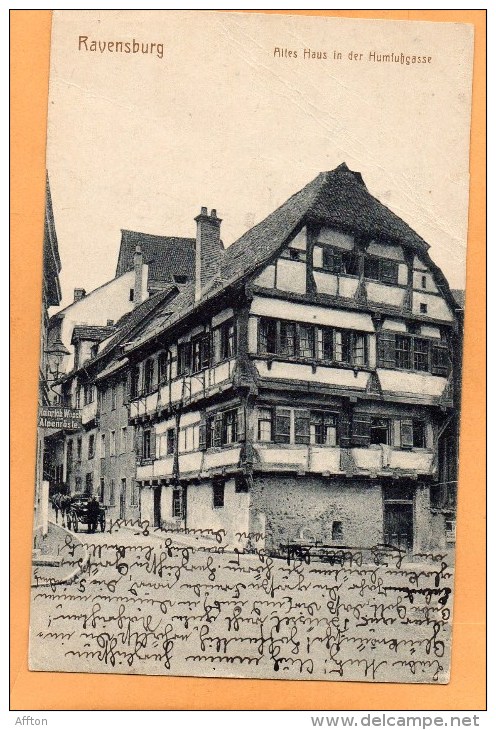 Ravensburg 1917 Postcard - Ravensburg