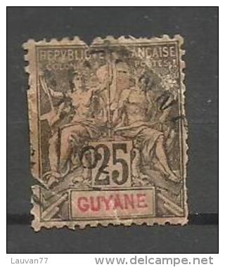 Guyane N°37 Cote 5.50 Euros - Oblitérés