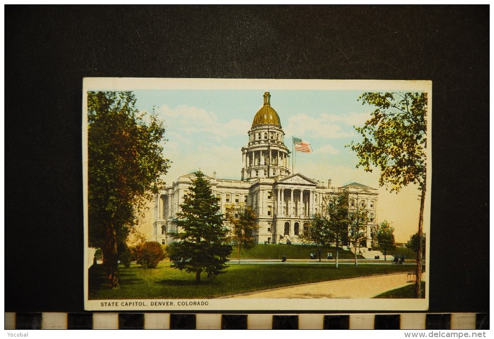 CP, ETATS UNIS COLORADO DENVER State Capitol DENVER Vierge - Denver