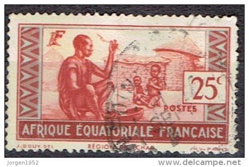FRANCE EQUATORIAL AFRICA #  STAMPS FROM YEAR 1937 STANLEY GIBBONS 42 - Unclassified
