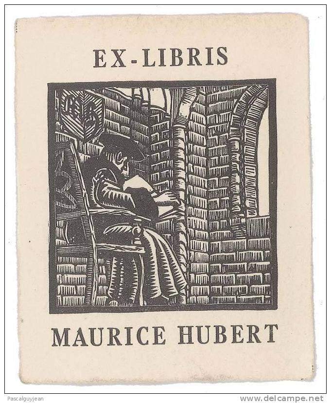 EX LIBRIS MAURICE HUBERT - Exlibris