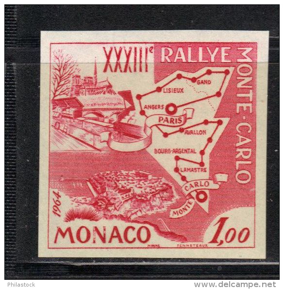 MONACO N° 616 ** Non Dentelés Essai De Couleur - Nuevos