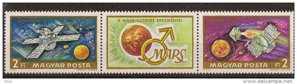 HUNGARY Mars Exploration 2v+tab - Andere & Zonder Classificatie