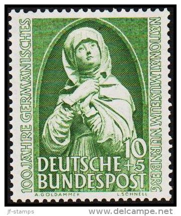 1952. Germanisches Museum. 10 + 5 Pf. (Michel: 151) - JF220023 - Sonstige & Ohne Zuordnung