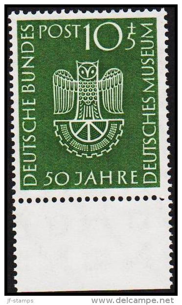 1953. Deutsches Museum. 10 + 5 Pf. (Michel: 163) - JF220006 - Autres & Non Classés