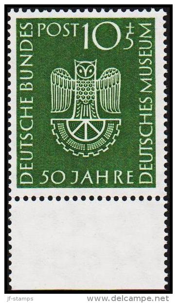 1953. Deutsches Museum. 10 + 5 Pf. (Michel: 163) - JF220008 - Autres & Non Classés