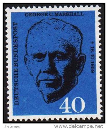  1960. George C. Marshall. 40 Pf. (Michel: 344) - JF220200 - Autres & Non Classés