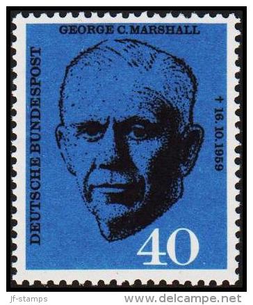  1960. George C. Marshall. 40 Pf. (Michel: 344) - JF220202 - Other & Unclassified