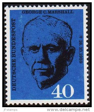  1960. George C. Marshall. 40 Pf. (Michel: 344) - JF220199 - Sonstige & Ohne Zuordnung