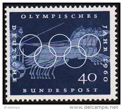 1960. Olympische Sommerspiele. 40 Pf. (Michel: 335) - JF220182 - Other & Unclassified