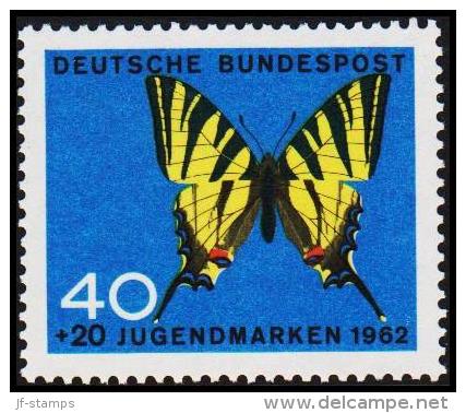 1962. Schmetterlinge. 40 + 20 Pf. (Michel: 379) - JF220305 - Other & Unclassified