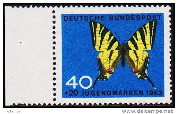 1962. Schmetterlinge. 40 + 20 Pf. (Michel: 379) - JF220304 - Sonstige & Ohne Zuordnung