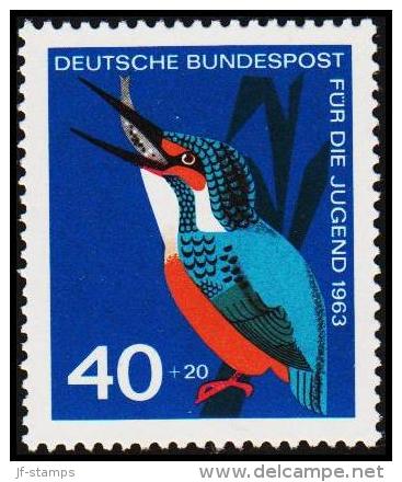 1963. Einheimische Vögel. 40 + 20 Pf. (Michel: 404) - JF220389 - Sonstige & Ohne Zuordnung