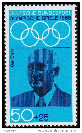 1968. Olympische Sommerspiele. 50 + 25 Pf. (Michel: 565) - JF220651 - Altri & Non Classificati