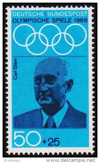 1968. Olympische Sommerspiele. 50 + 25 Pf. (Michel: 565) - JF220652 - Andere & Zonder Classificatie
