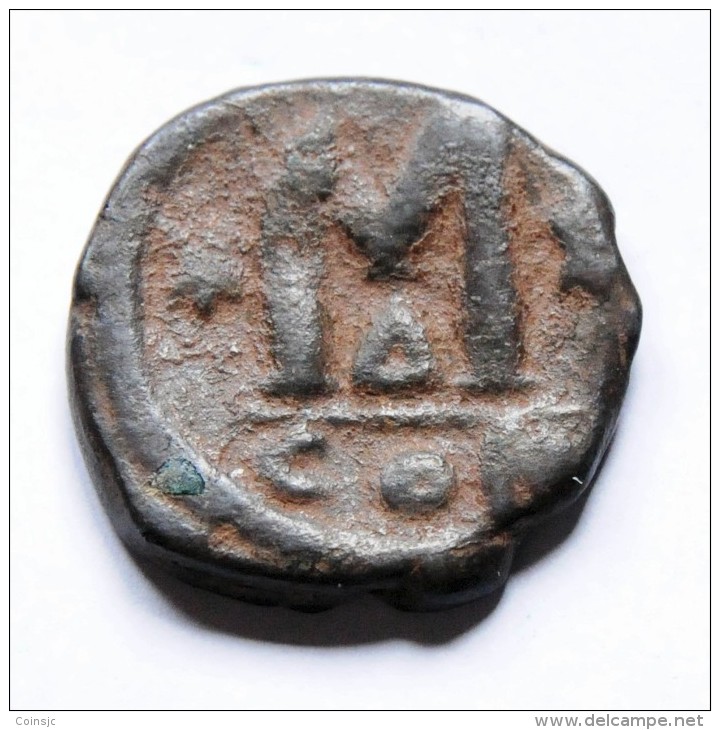 Imperio Bizantino - Justino I - Follis - 518-527 DC - Byzantinische Münzen