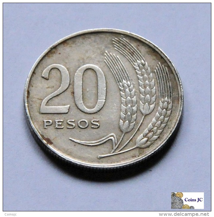 Uruguay - 20 Pesos - 1970 - Uruguay