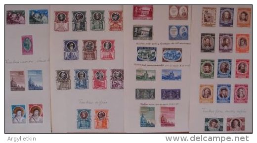 COLLECTION OF VATICAN STAMPS 1944-1959 COUNCIL OF CHALCEDON - Collections