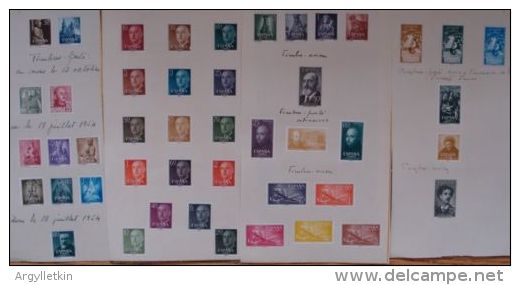 COLLECTION OF VATICAN STAMPS 1944-1959 COUNCIL OF CHALCEDON