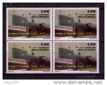 ESPAÑA 2015 - ARMA SUBMARINA - BLOQUE DE 4 - EDIFIL Nº 4951 - Sous-marins