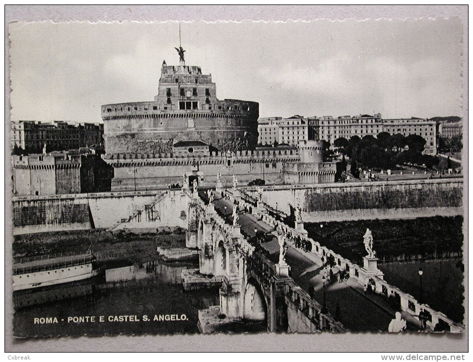 Roma - Ponte E Castel S. Angelo - Ponts