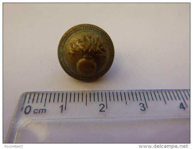 Bouton Button Militaire Infanterie Officier 15 Mm - Buttons