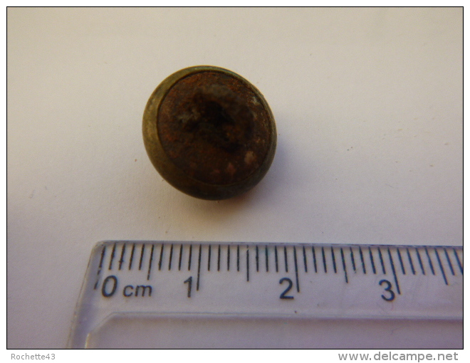 Bouton Button Militaire Infanterie Officier 15 Mm - Buttons