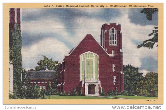 John A Patten Memorial Chapel University Of Chattanooga Tennessee - Chattanooga