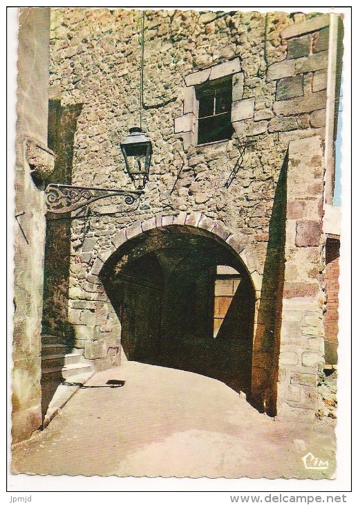 07 - ANNONAY - Porte Rue Des Jardins - éd. Cim Combier N° Cl. 67 - 1967 - Annonay