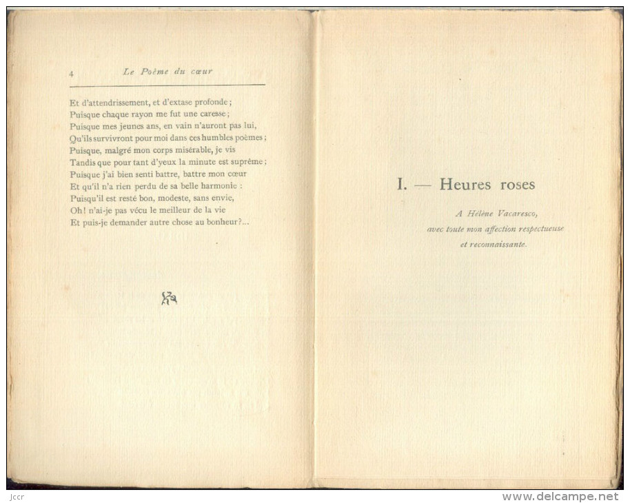 Pierre Aguétant - Le Poème du coeur - 1914 - EO avec envoi signé à Mme Alphonse Daudet + Lettre