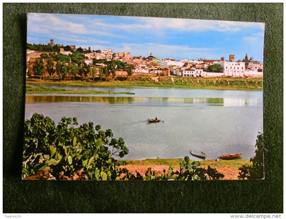 Espagne - Badajoz - Vista Parcial Y Rio Guadiana - Vue Partielle Et Le Guadiana - Badajoz